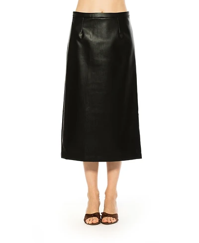 Alexia Admor Women's Isla Faux Leather Skirt