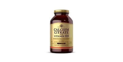 Solgar Calcium Citrate with Vitamin D3 Tablets ,240 Tabs