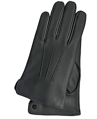 Kessler Men's Men`s Premium Lamb Leather Touchscreen Gloves "Carl" Cashmere Lining