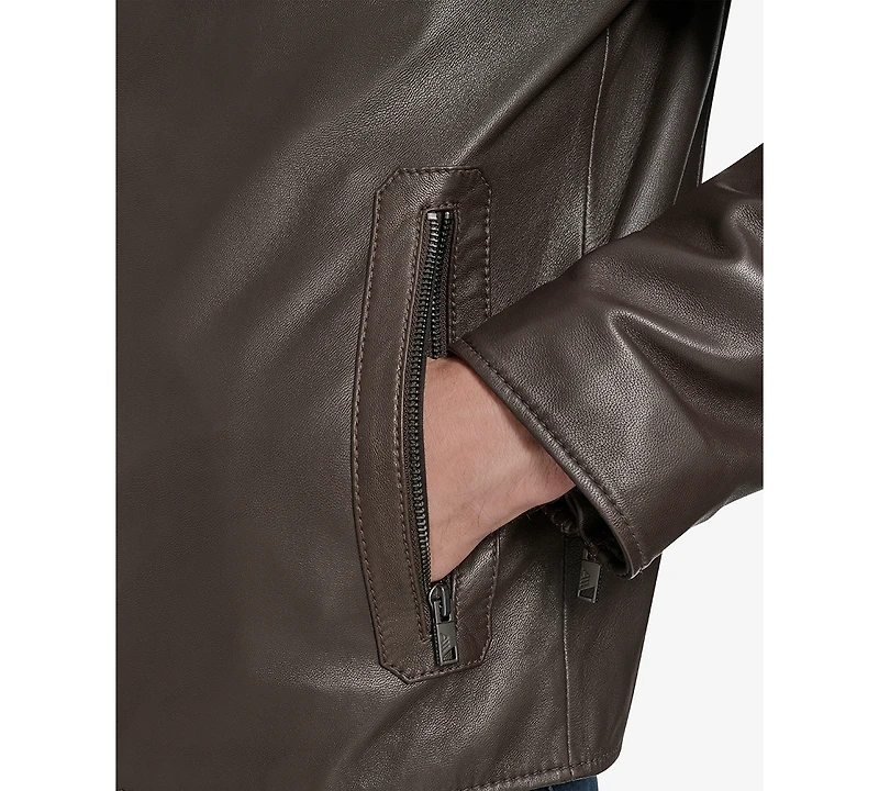 Marc New York Men's Maitlin Long Sleeves Moto Jacket