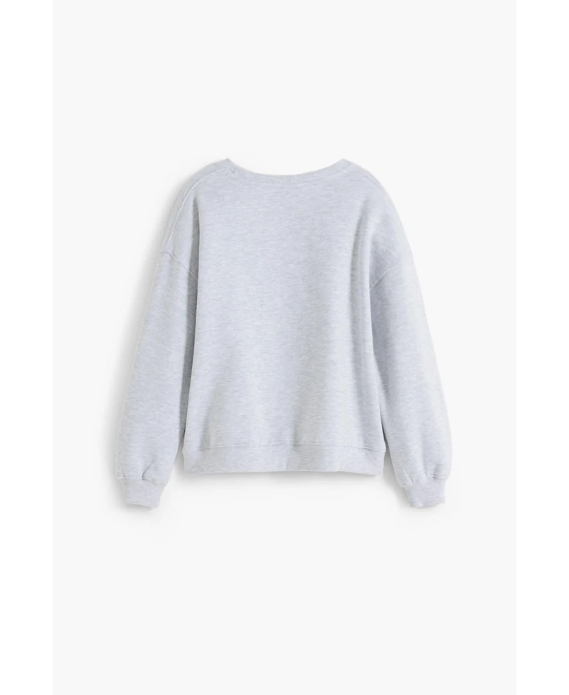 Desigual Girls's Stitch glitter sweatshirt