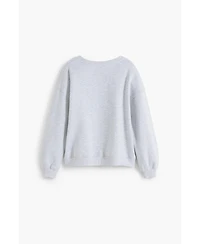 Desigual Girls's Stitch glitter sweatshirt