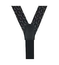 Trafalgar Men's Davy Bones the Dancing Skeleton Silk Button End Suspenders