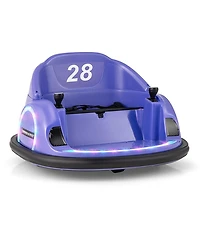 Sugift 12V 360 Ride on Bumper Car for Toddlers with Remote Control