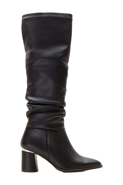 Prologue Shoes Vianella Block Heel Knee High Boot (Women)