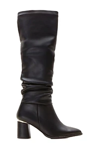 Prologue Shoes Vianella Block Heel Knee High Boot (Women)