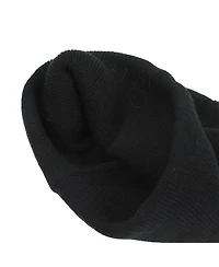 Dragon Ball Z Men's Majin Symbol Embroidery On Black Ribbed Acrylic Knit Cuff Beanie