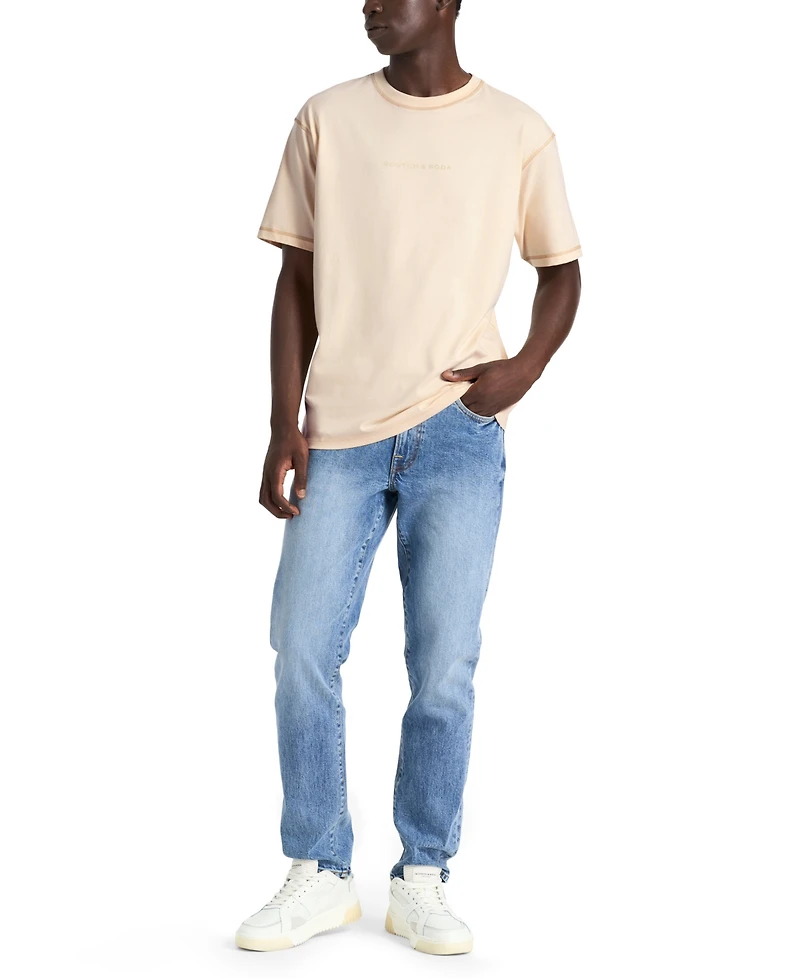 Scotch & Soda Men's Core Logo Front T-Shirt