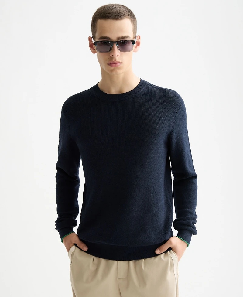 Scotch & Soda Men's Long Sleeve Crewneck Sweater