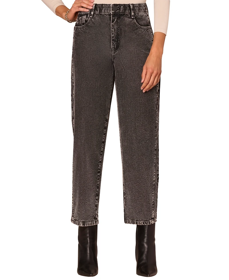 Democracy Women's Sky Rise Barrel Wide Leg Jeans