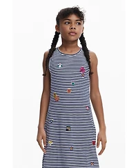 Desigual Girls Girls's Embroidered cut-out dress