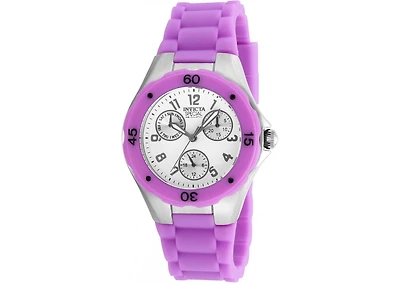 Invicta Women's Angel Quartz Chronograph White Dial Watch