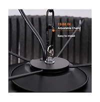 Hanging Heater Lamp, 1500W Waterproof Electric Patio Heater with Remote Control
