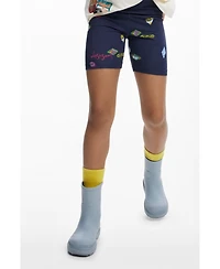 Desigual Girls's Collage cycling leggings
