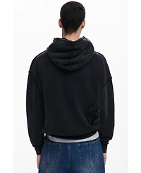 Desigual Men's Mickey Mouse patch sweatshirt