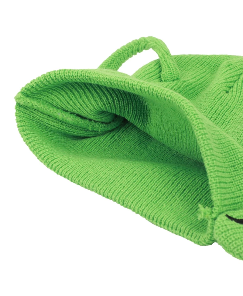 Dragon Ball Z Men's Piccolo Head With Ears And Antennas Knit Beanie