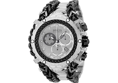 Invicta Men's 48417 Gladiator Quartz Chronograph Silver Dial Watch