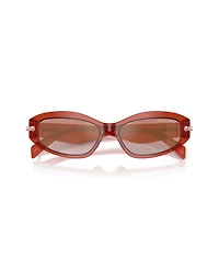 Michael Kors Women's Oval Sunglasses, Wilmington MK2260D