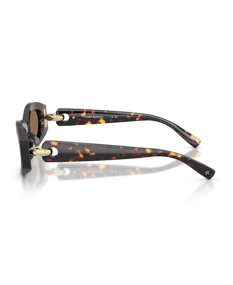 Tory Burch Women's Oval Sunglasses