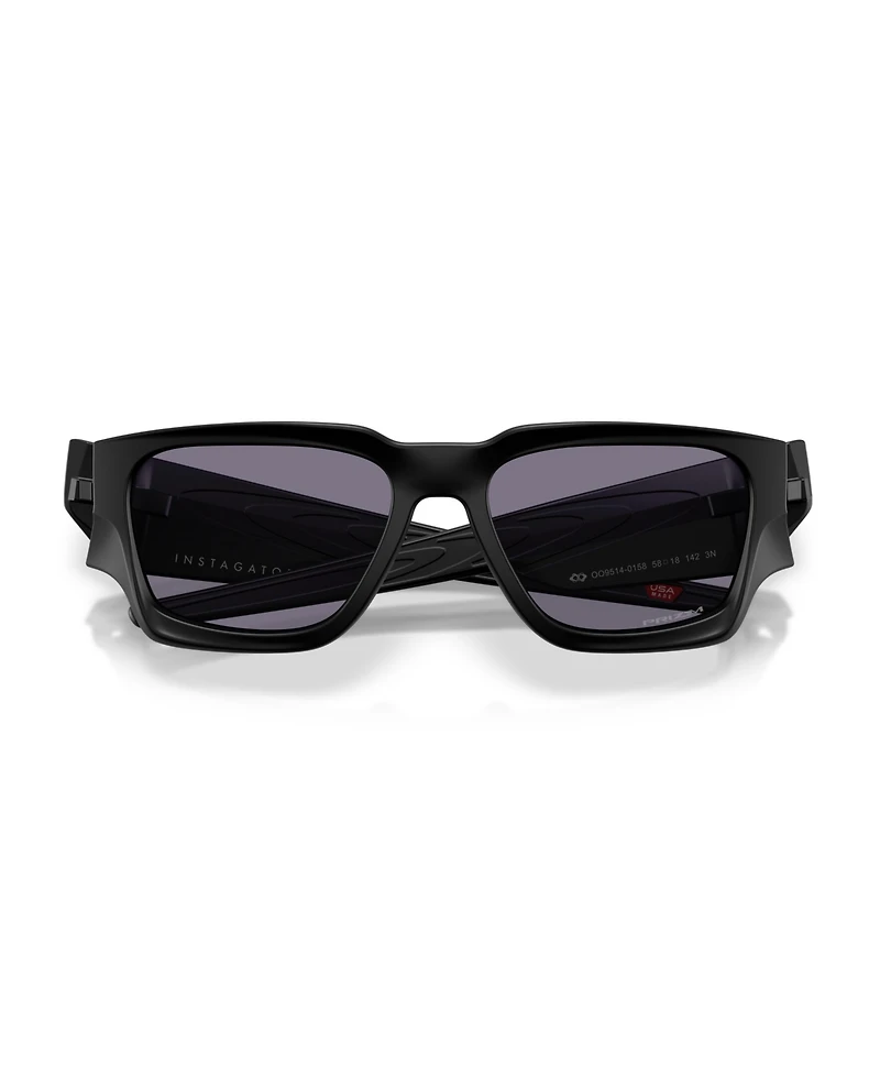 Oakley Men's Rectangle Sunglasses, Instigator OO9514