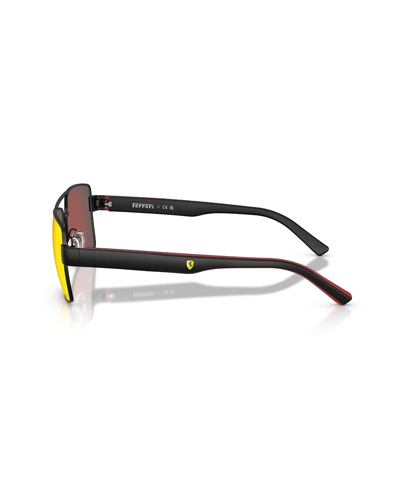 Scuderia Ferrari Men's Rectangle Sunglasses