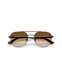 Giorgio Armani Men's Rectangle Sunglasses, AR6178