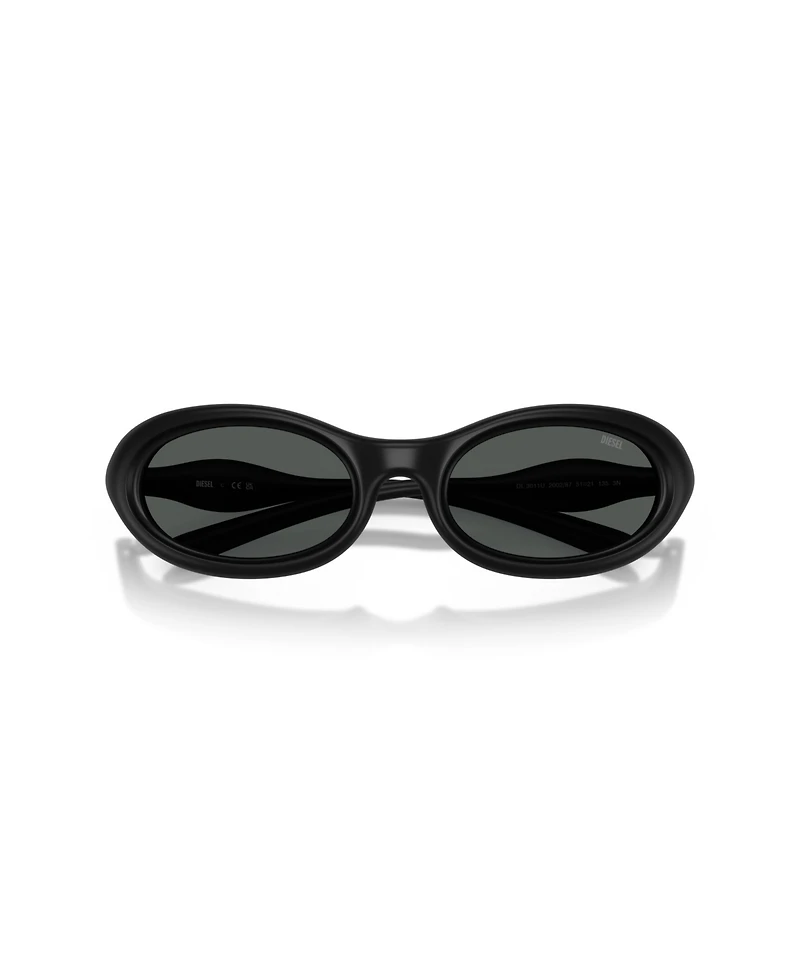 Diesel Unisex Oval Sunglasses, DL3011U