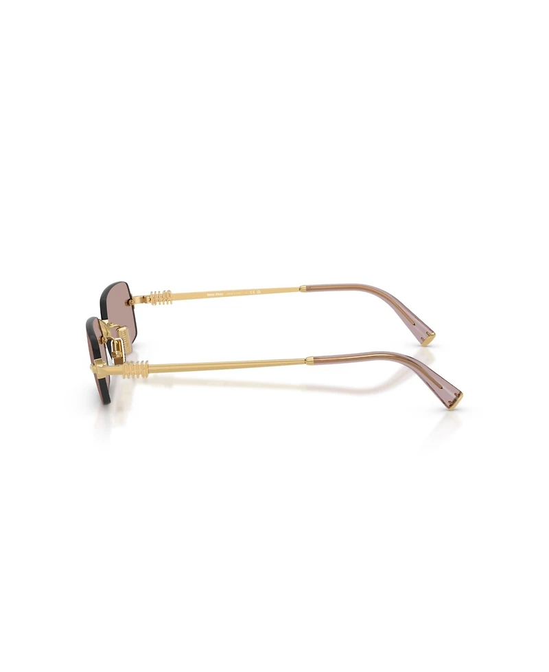Miu Miu Women's Rectangle Sunglasses, Mu B50S