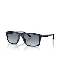 Emporio Armani Men's Rectangle Sunglasses, EA4257U