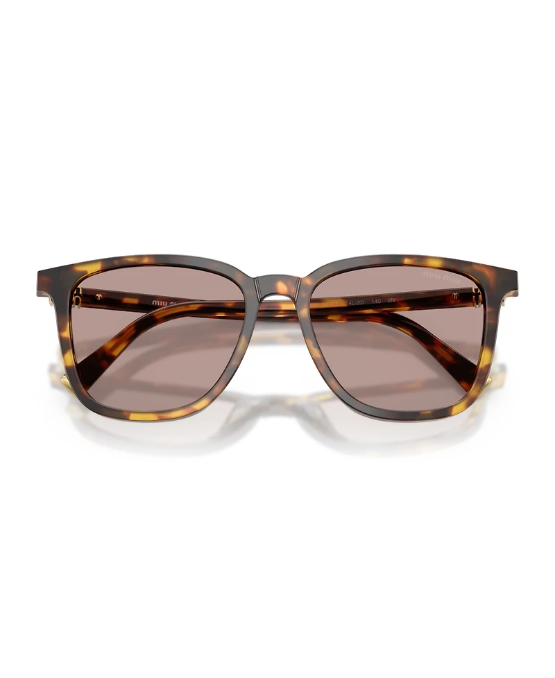 Miu Women's Square Sunglasses, Mu B03S