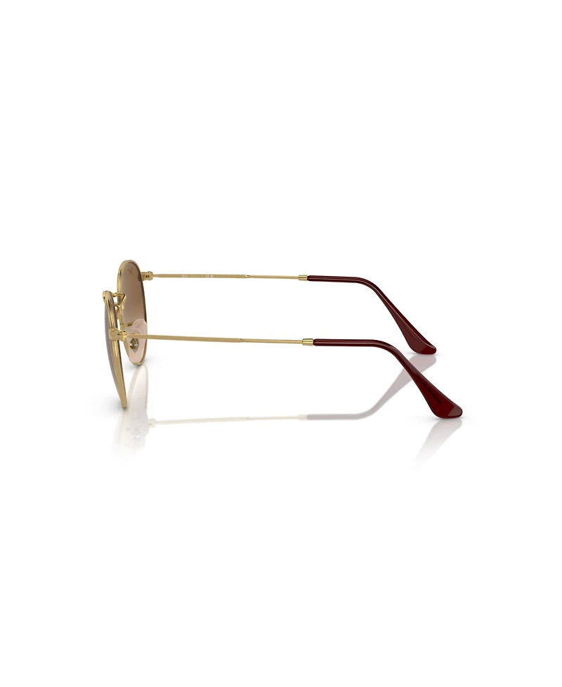 Ray-Ban Unisex Round Sunglasses, Metal RB3447