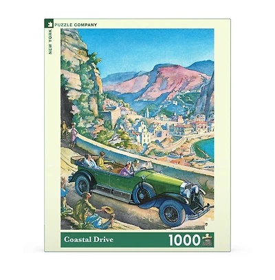 New York Puzzle Company Coastal Drive 1000 Piece Puzzle