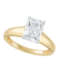 Grown With Love Certified Lab Grown Diamond Ring (2-3/4 ct. t.w.) in 14K Yellow and White Gold