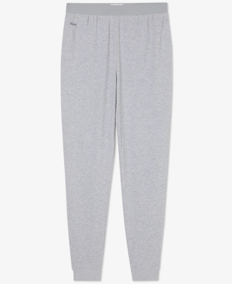 Lacoste Men's Straight-Fit Thermal Waffle-Knit Joggers