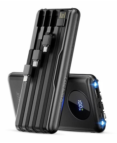 Any Charge 10,000 mAh 4-Port Power Bank