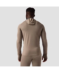 Backcountry Men's Pines Microgrid Ultra-Lt Baselayer Zip Scuba Top Lightweight Long Underwear Tops
