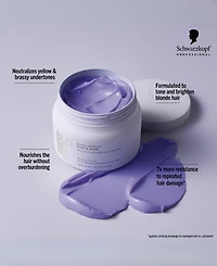 Schwarzkopf BlondMe Bond Repair Purple Mask, 6.7 oz.