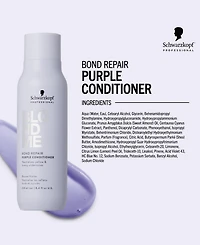 Schwarzkopf BlondMe Bond Repair Purple Conditioner, 8.45 oz.
