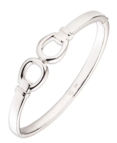 Lauren Ralph Lauren Sterling Silver Horsebit Bangle