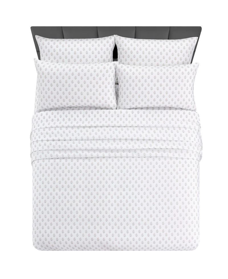 Fairfield Square Collection Microfiber Extra Deep -Pc. Sheet Set