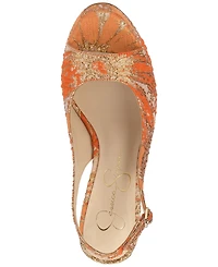 Jessica Simpson Women's Sibilla Slingback Platform Stiletto Pumps