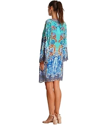 La Moda Clothing Women's Short Bell Sleeve Dress