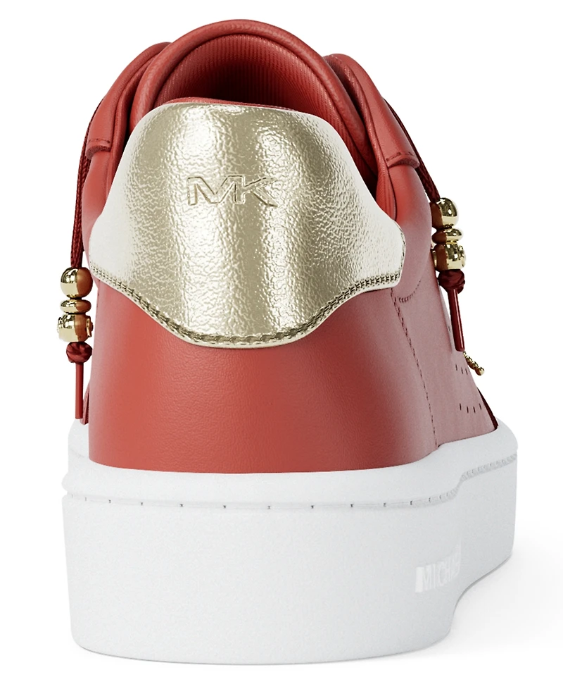 Michael Kors Women's Scotty Lace Up Sneakers with Charms