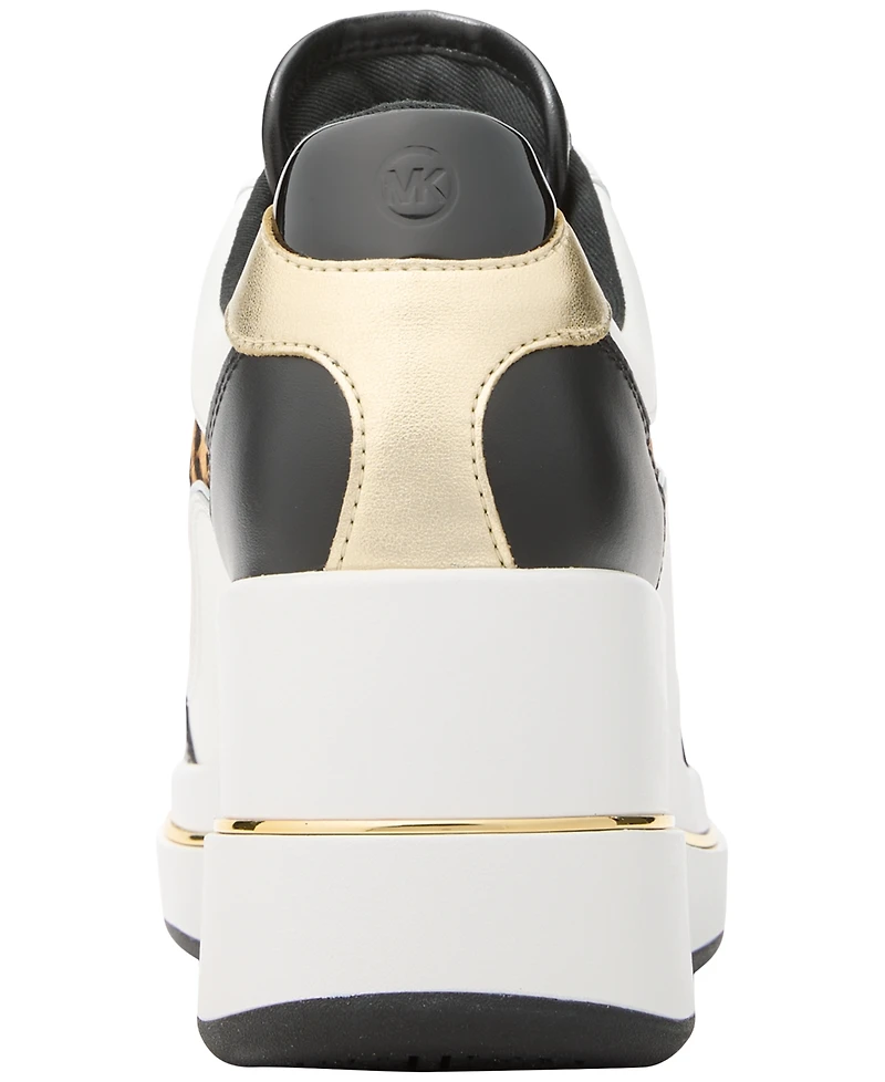 Michael Kors Women's Emmy Wedge Heel Trainers Shoes