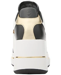 Michael Kors Women's Emmy Wedge Heel Trainers Shoes