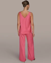 Donna Karan New York Women's Sleeveless Twisted-Strap Camisole Top