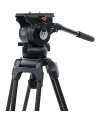 Ikan E-Image EG05C2 3-Section Carbon Fiber Tripod with GH05 Fluid Video Head and Mid-Level Spreader