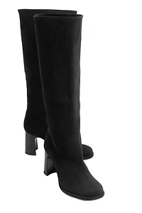Prologue Shoes Josette Block Heel Knee High Boot (Women)