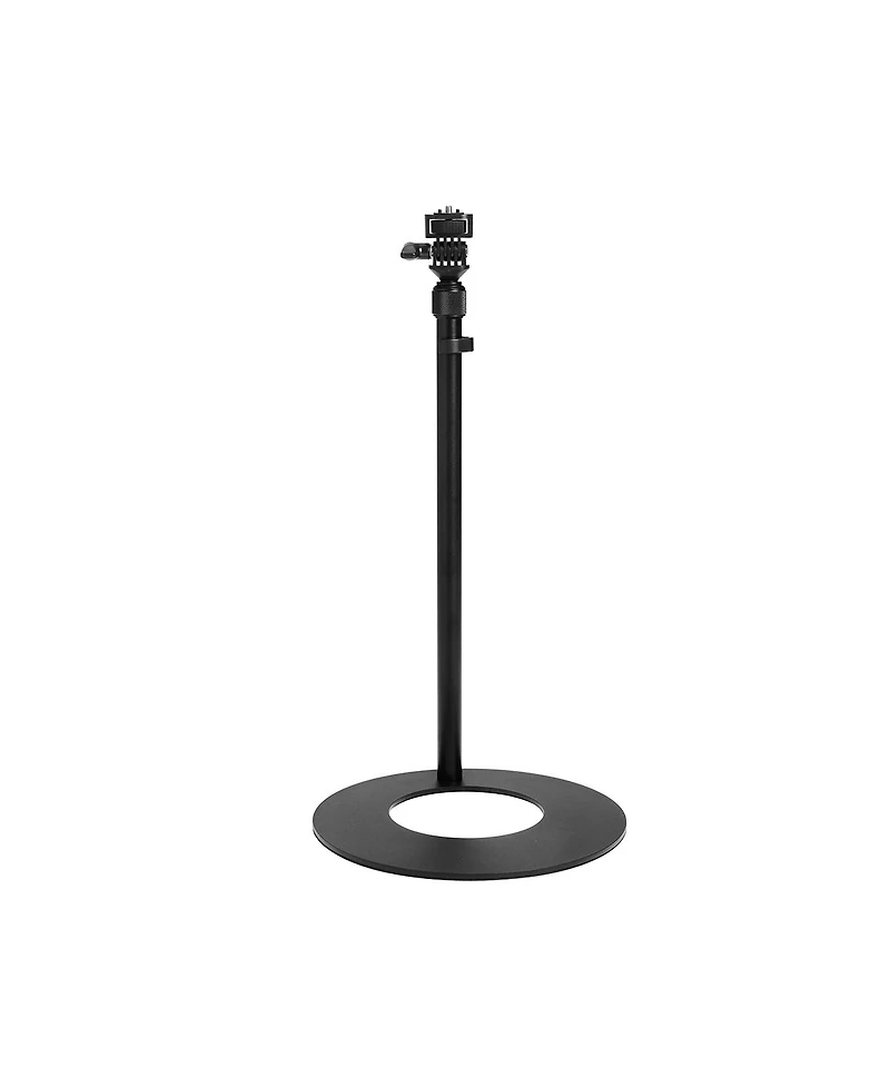 amaran Verge 26W Bi-Color Led Light Panel, Charcoal, Bundle with Base Stand and Desk Clamp Stand