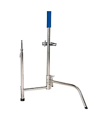 Savage 40" Stainless Steel C-Stand with Grip Arm Kit